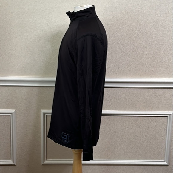 PolarMax 4.0 HEAVYWEIGHT ZIP MOCK - Black - Picture 7 of 14